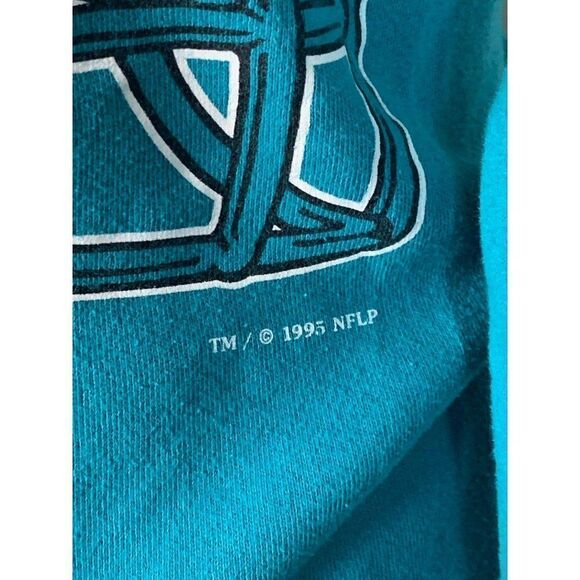 Vintage 1995 Miami Dolphins NFL Sweat Jacket - Picture 5 of 7